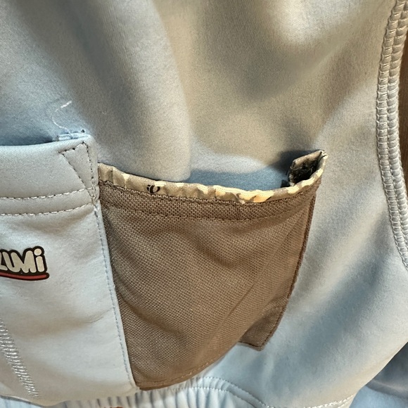 iQ Pearl Izumi Light Blue Gray Cycling Jacket Size Small - Picture 7 of 8